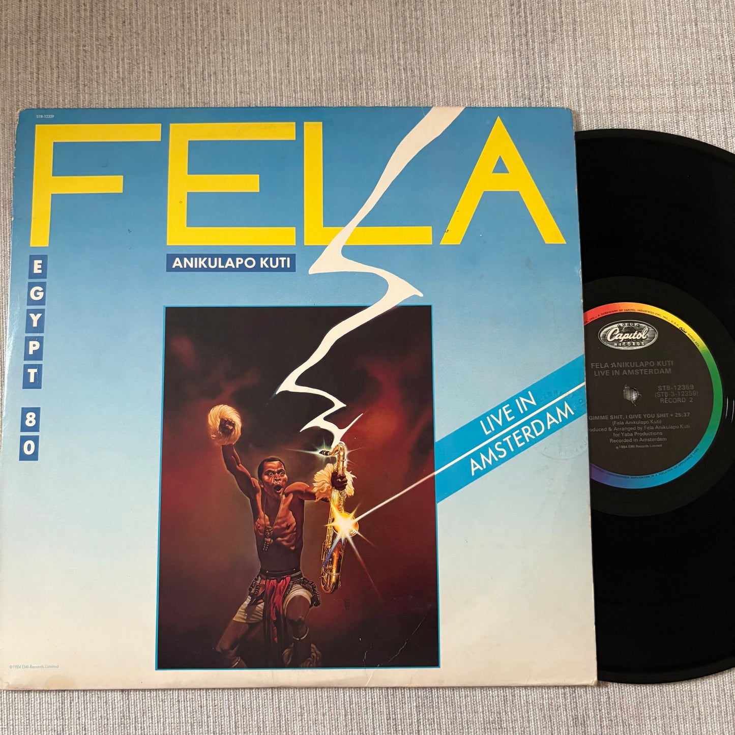 Fela Kuti - Live in Egypt 80 (2XLP)