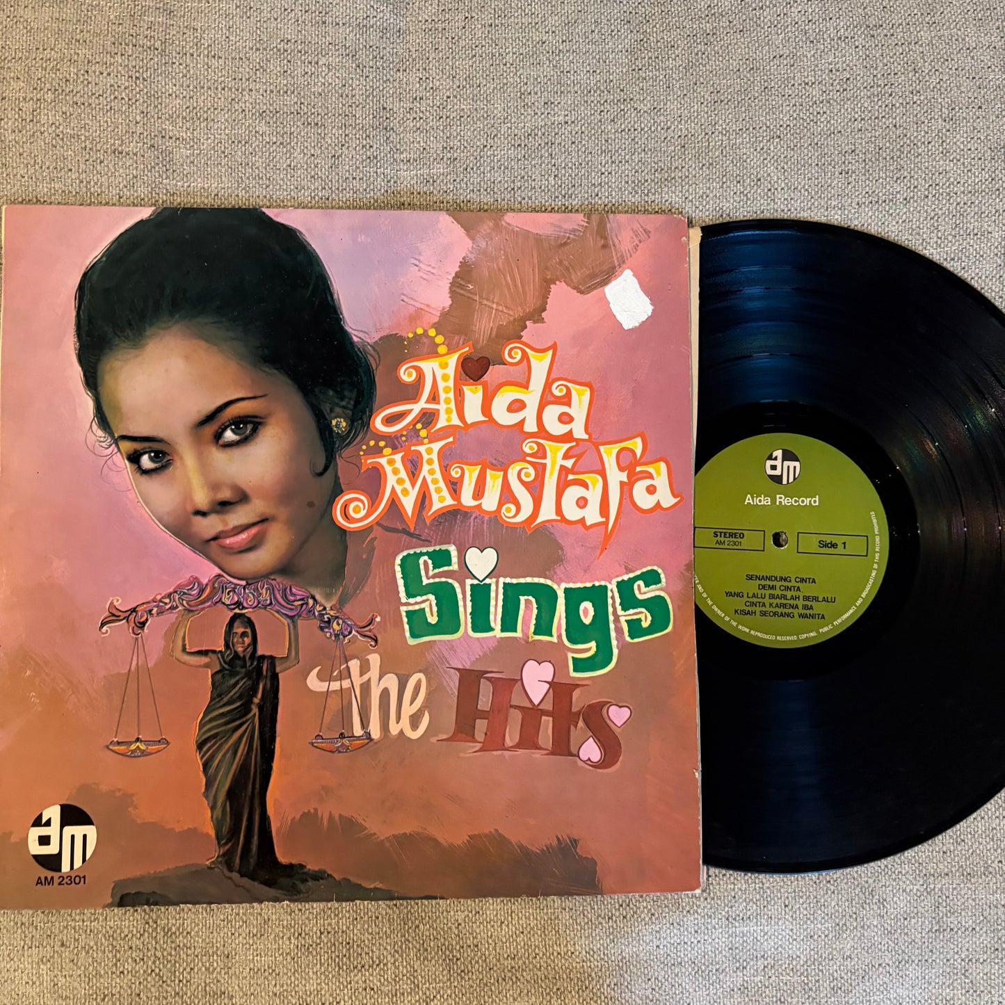 Aida Mustafa - Sings the Hits (1975 Indonesia)