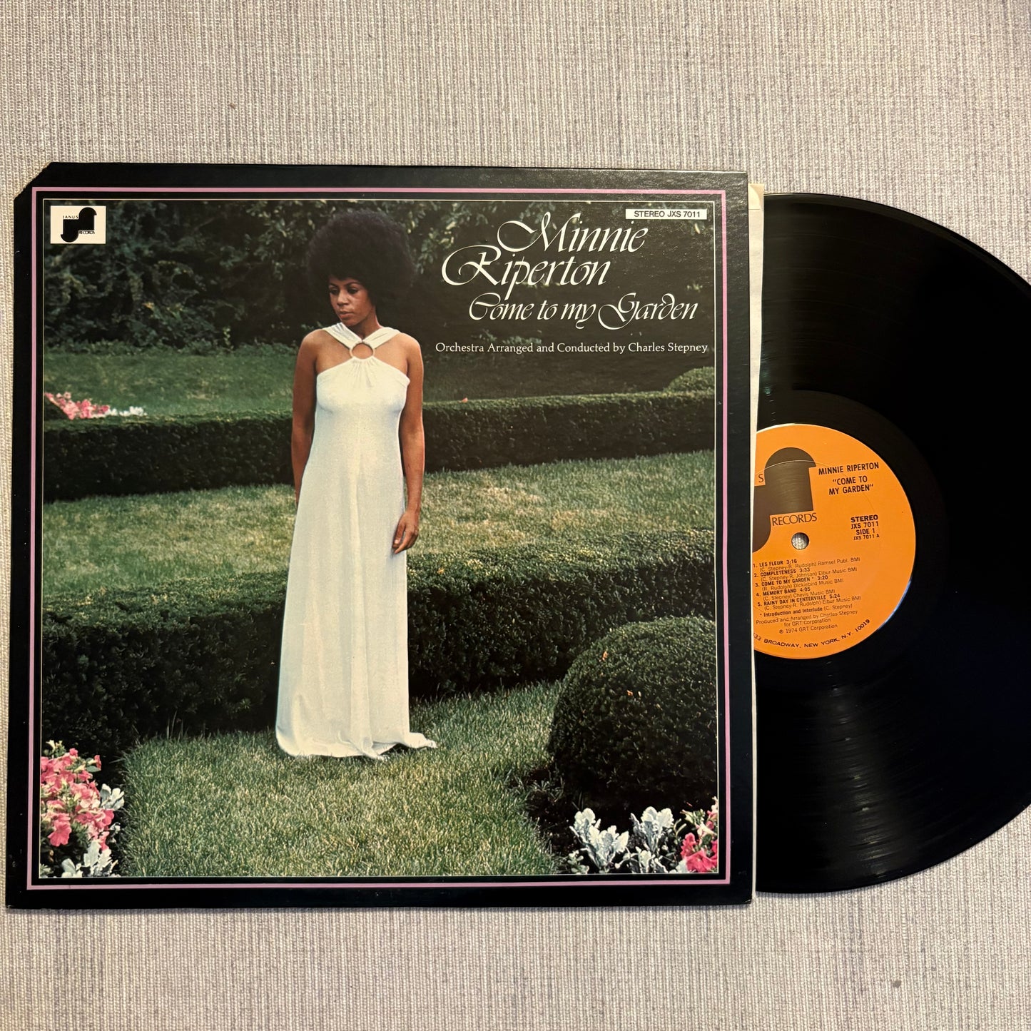 Minnie Riperton - Come to my Garden (Janus RE)
