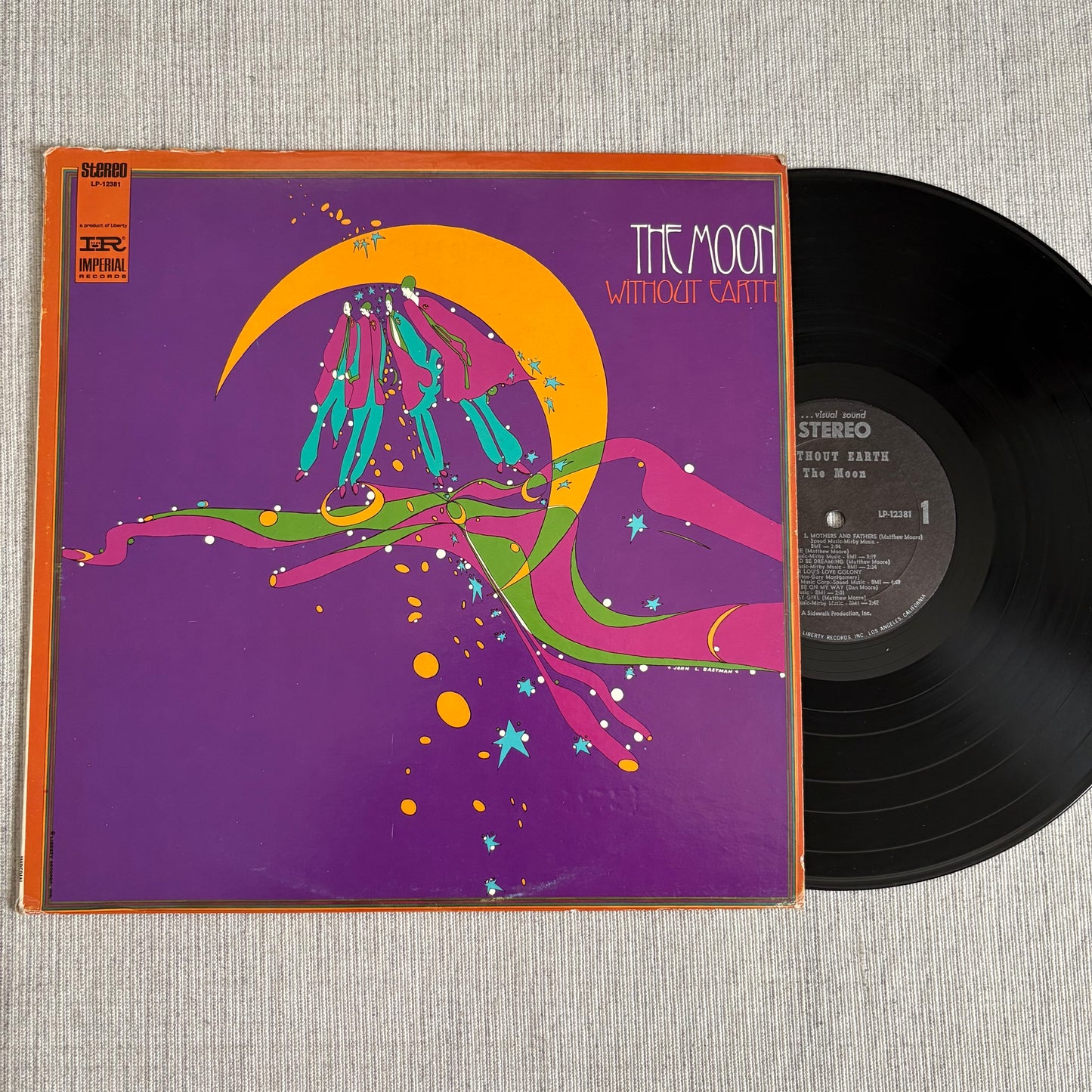 Without Earth - The Moon (1968 Press)