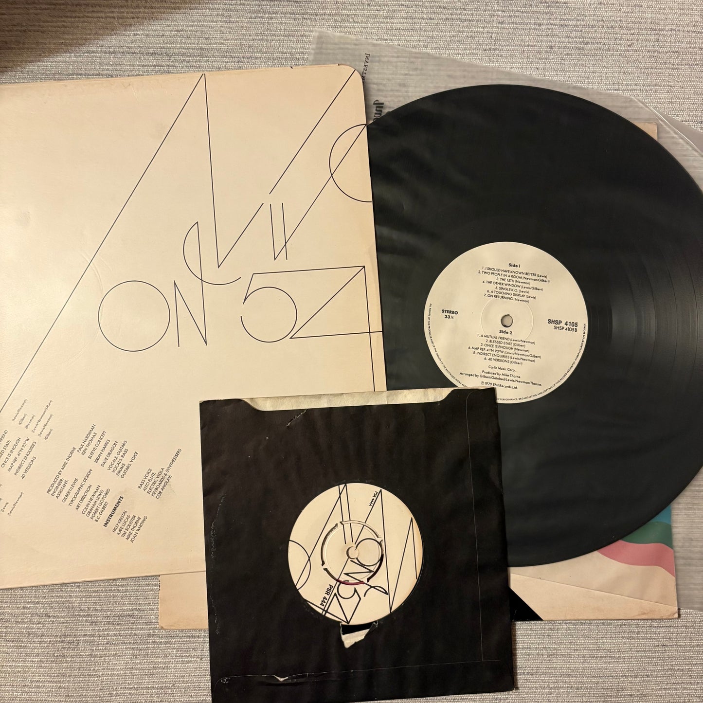 Wire - 124 (OG UK w/ 7" and Insert)