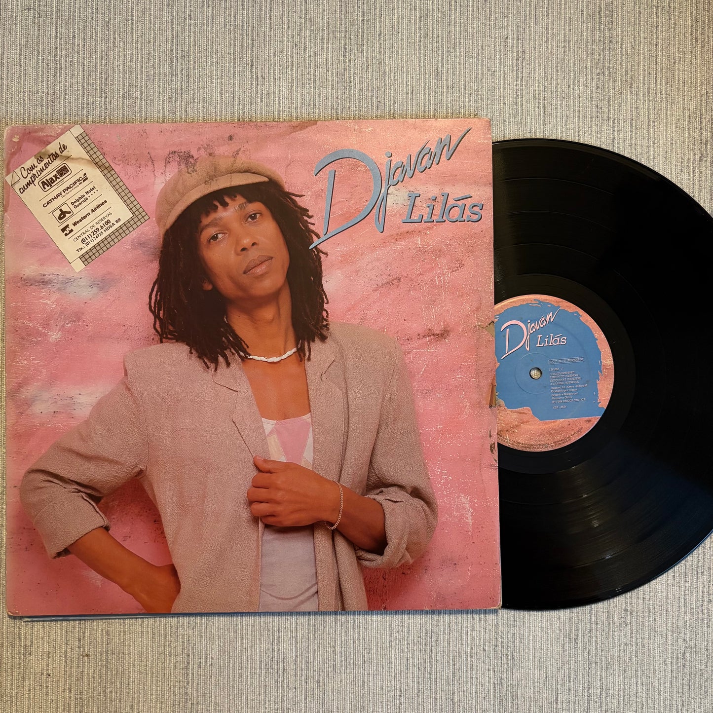 Djavan - Lilas (1984 Brazil Press)