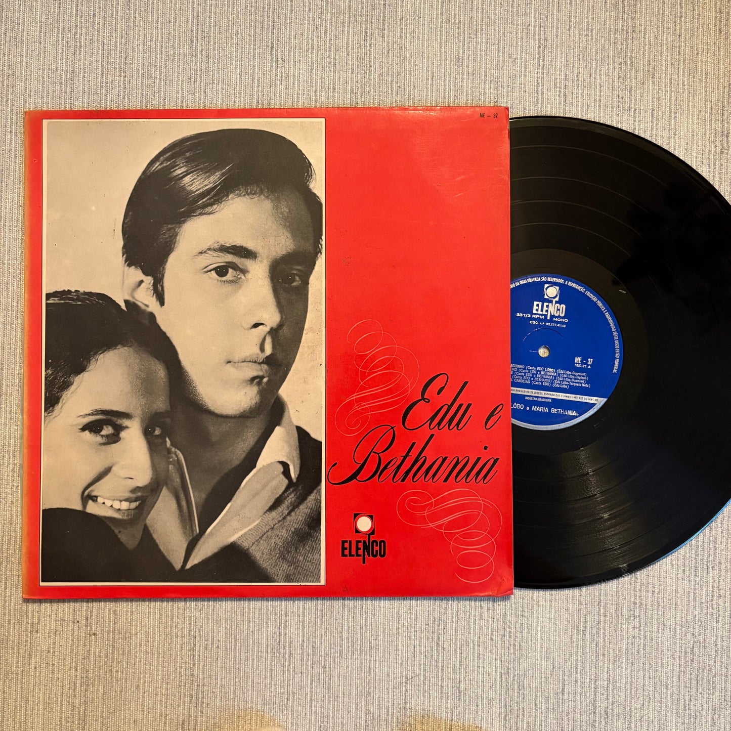 Edu E Bethania (1960 Brazil Mono Press)