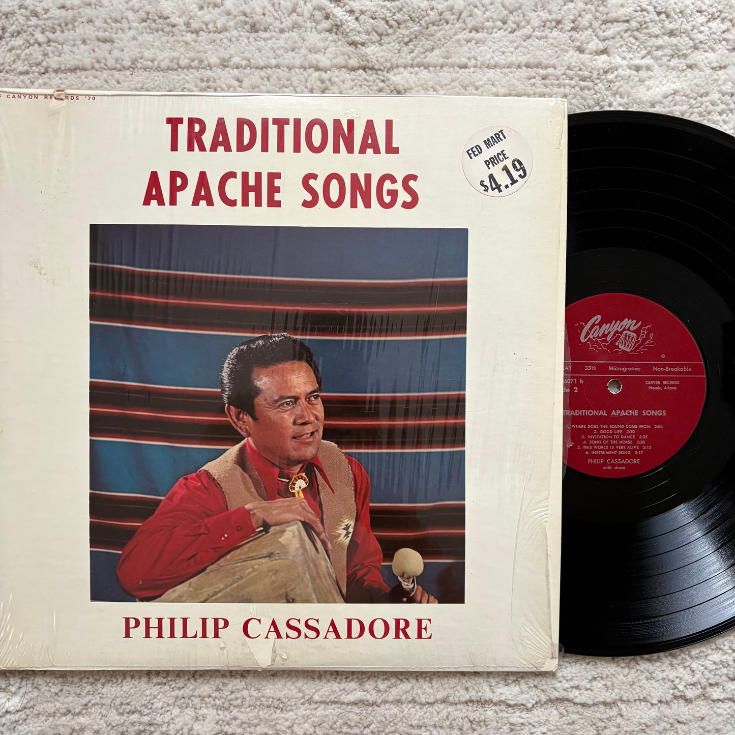 Philip Cassadore - Traditional Apache Songs