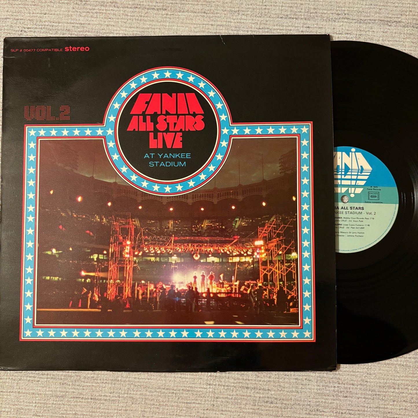 Fania All Stars - Live at Yankee Stadium Vol. 2 (1975 French Press)