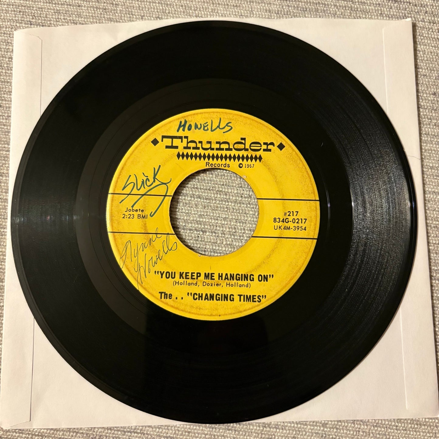 The..."Changing Times" - You Keep Me Hanging On/ Big Boss Man