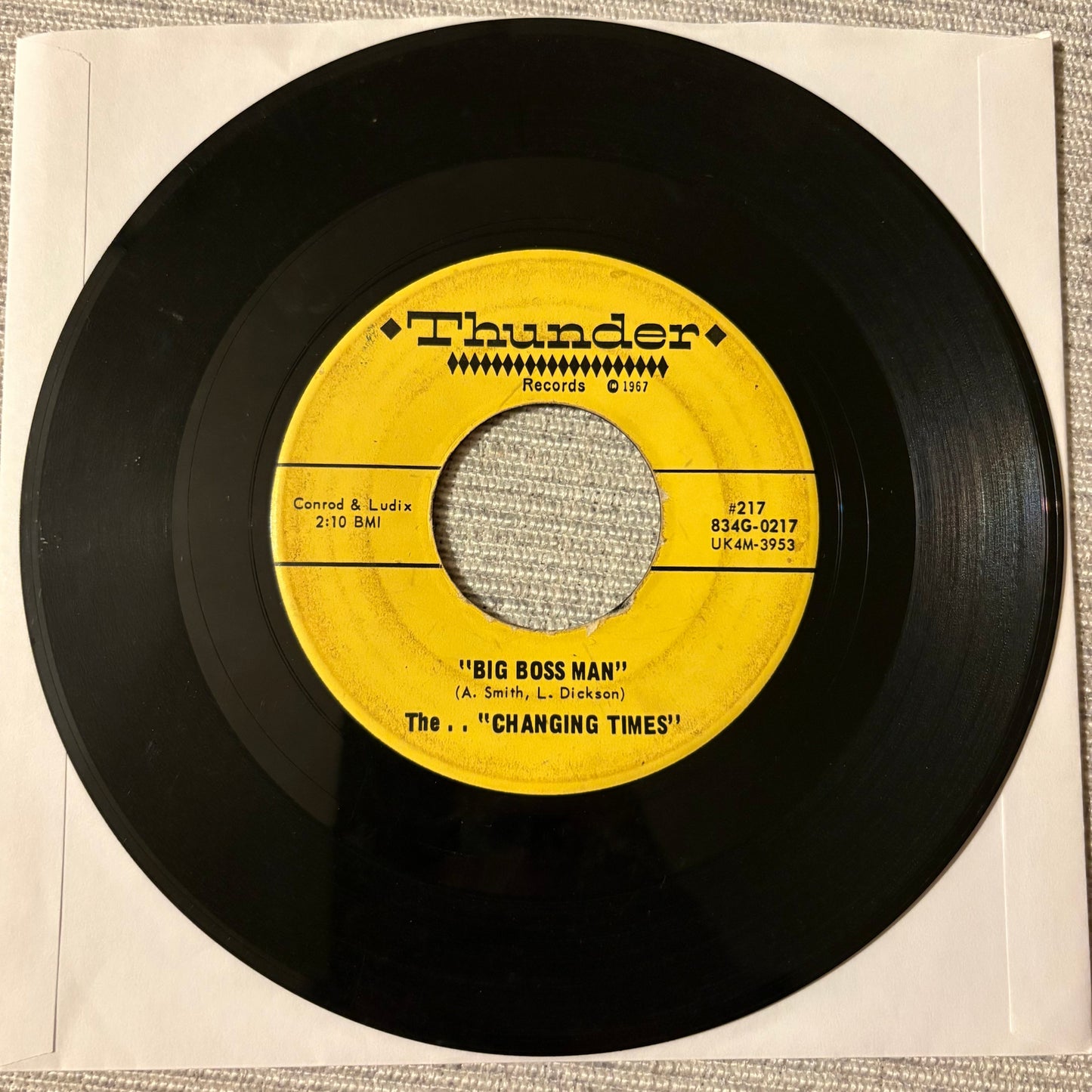 The..."Changing Times" - You Keep Me Hanging On/ Big Boss Man