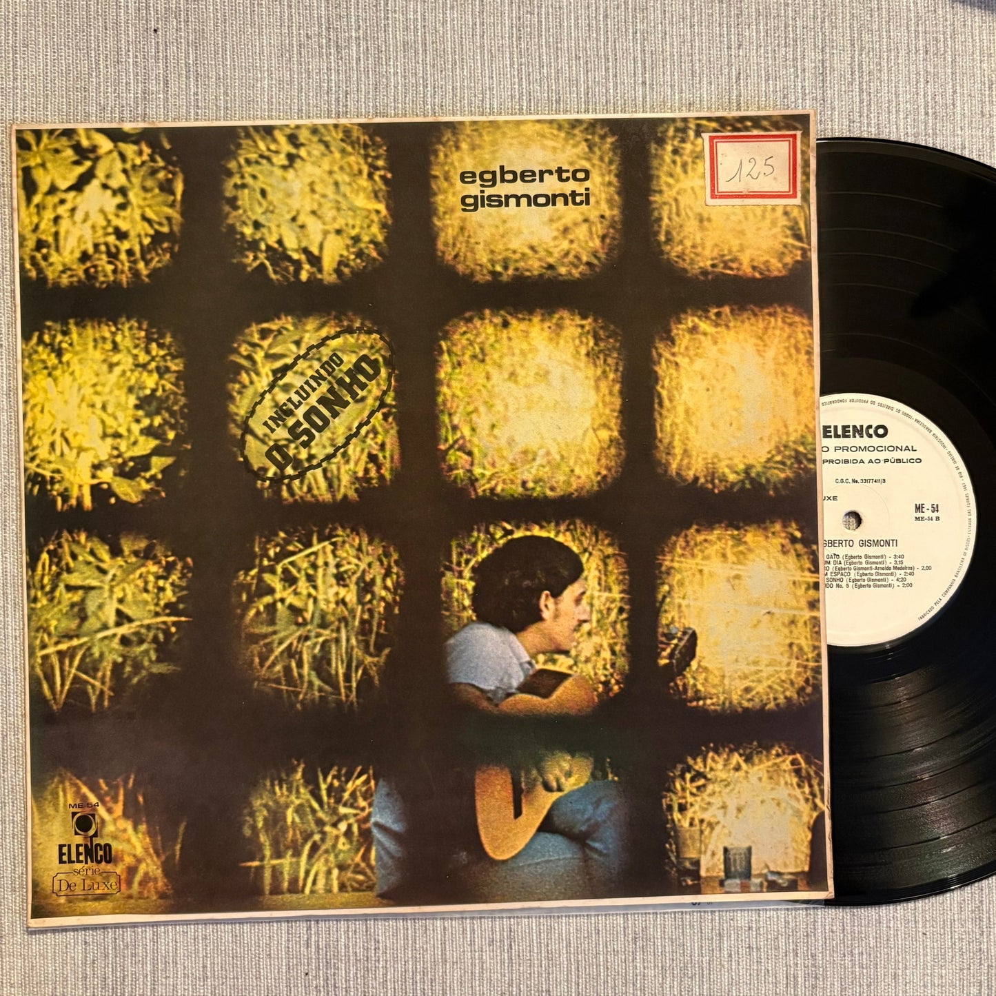 Egberto Gismonti - Egberto Gismonti (1969 White Label Promo)
