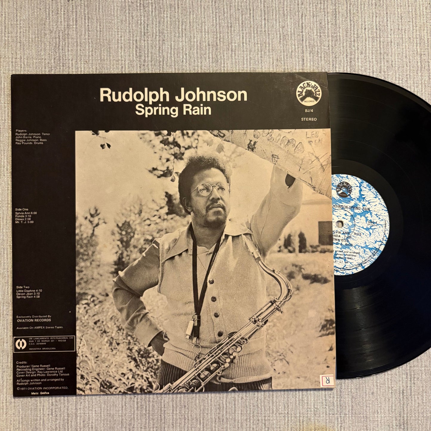 Rudolph Johnson - Spring Rain (1974 Brazil Press)