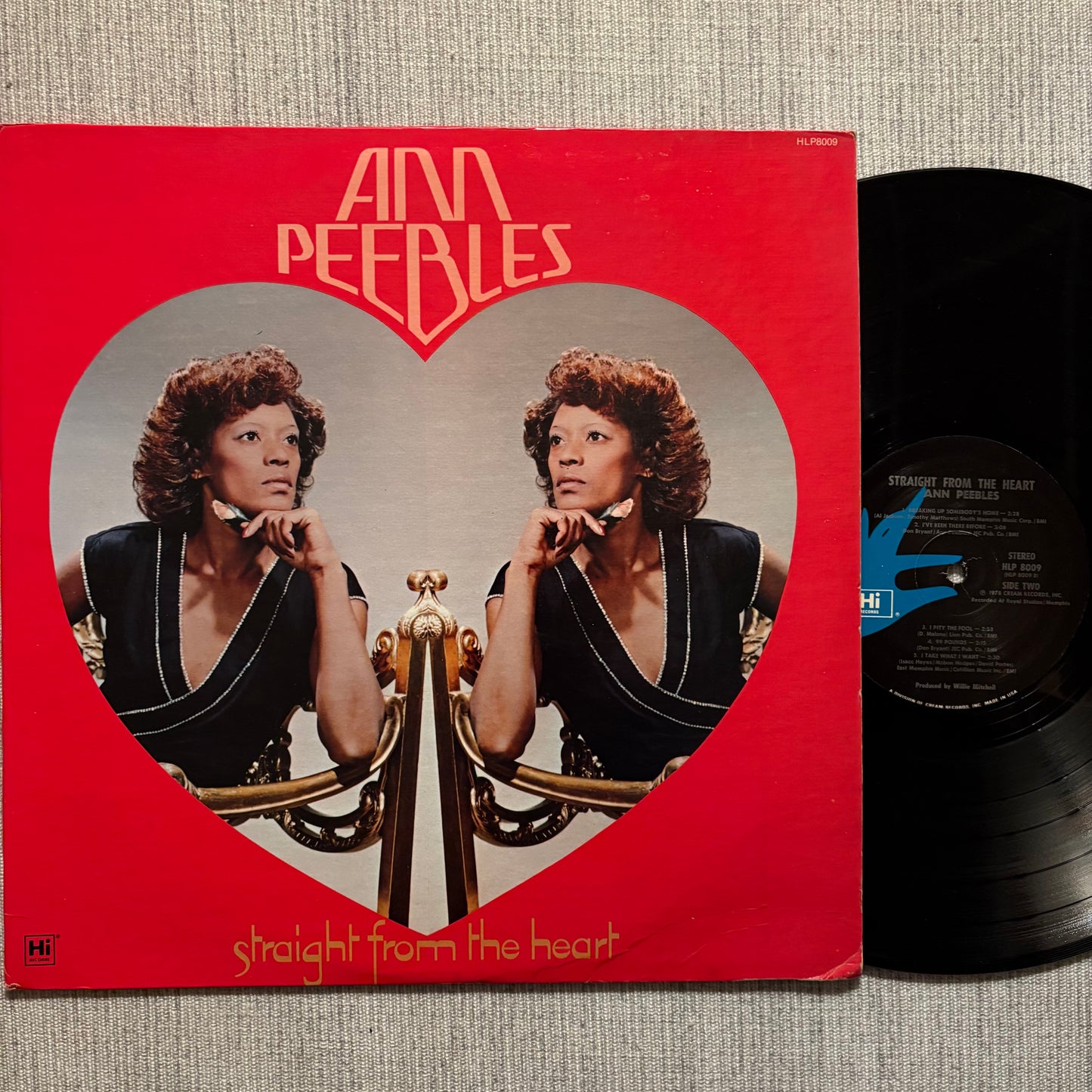 Ann Peebles - Straight to the Heart (1978 Press)