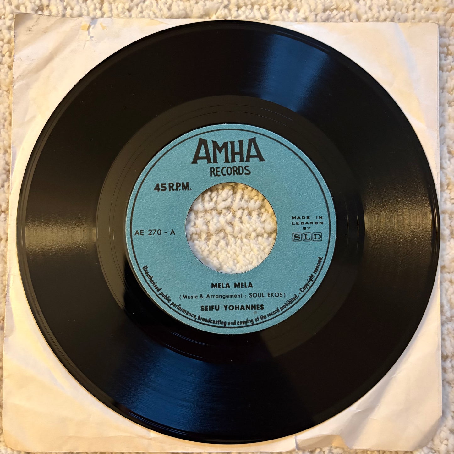 Seifu Yohanes – Mela Mela / Tezeta