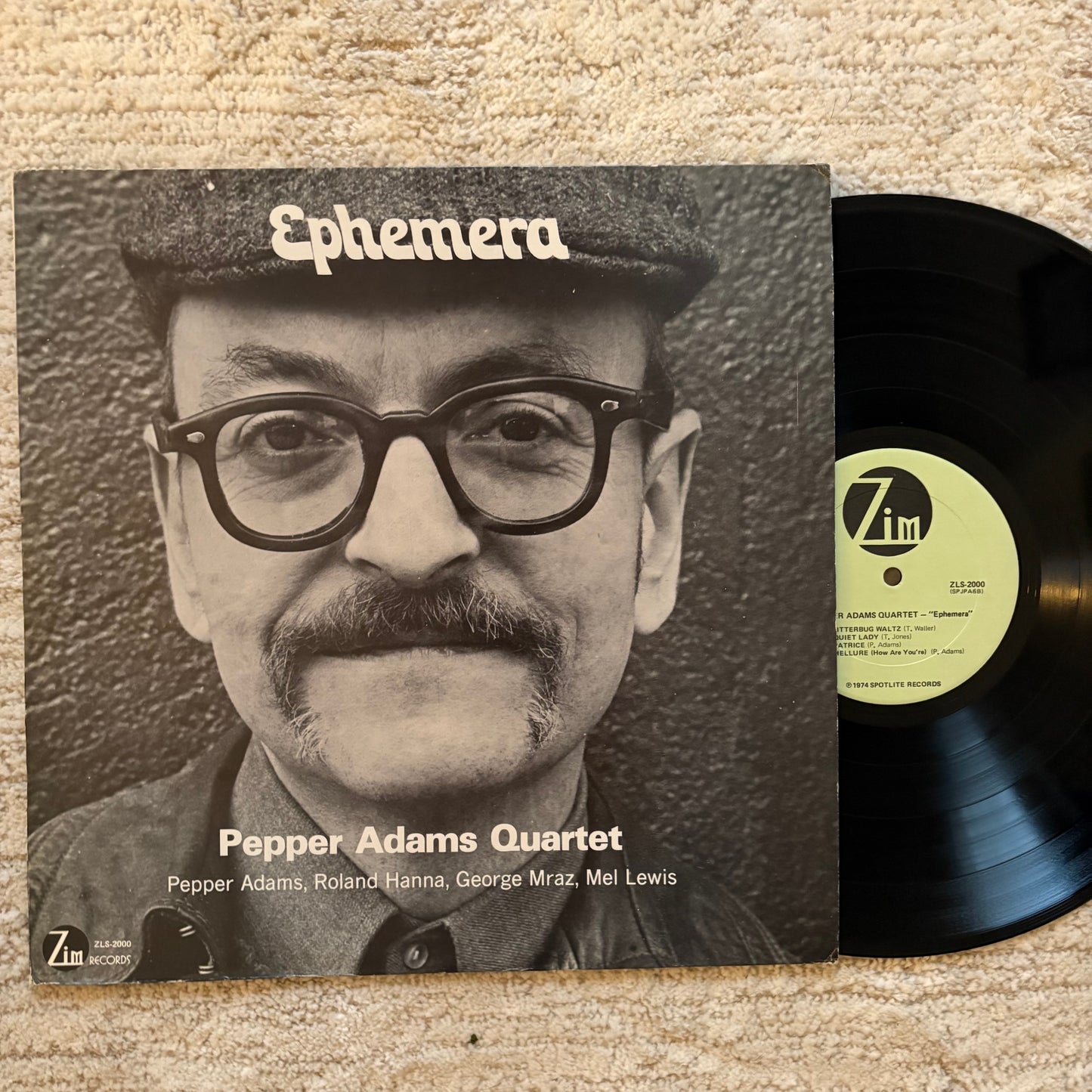 Pepper Adams Quartet - Ephemera