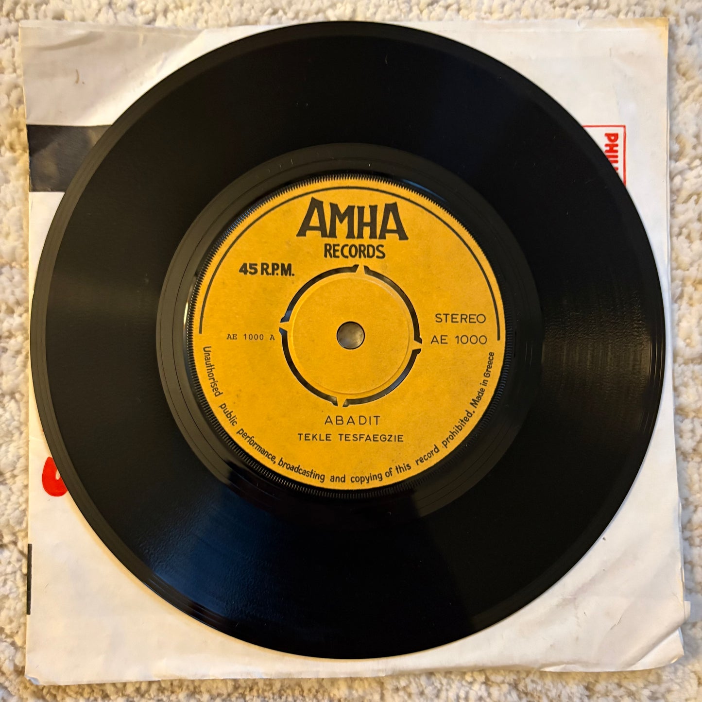 Tekle Tesfaegzie ‎– Abadit / Ab Kesri Behana