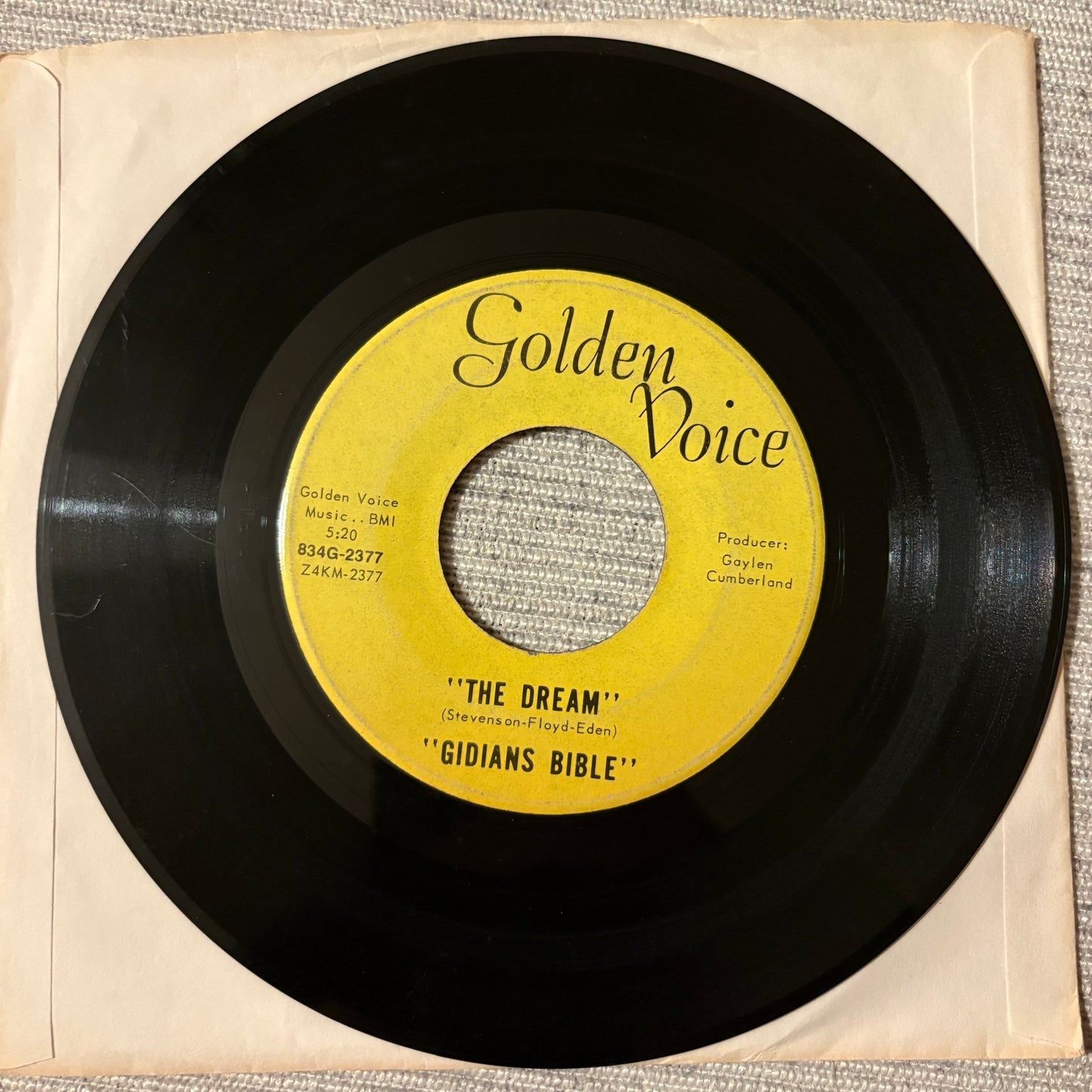 Gidians Bible ‎– The Dream / Love Is The Answer