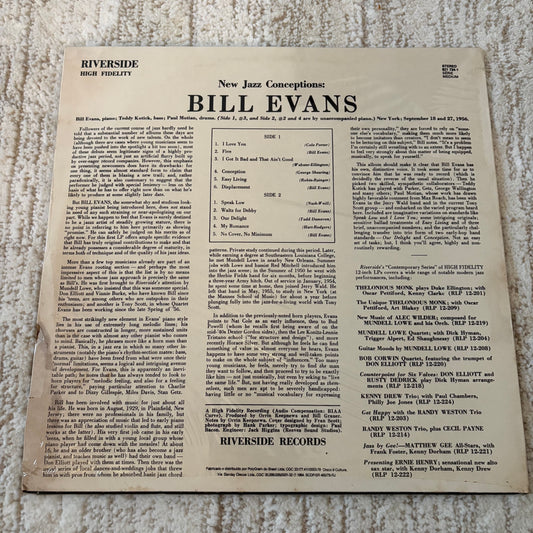 Bill Evans - New Jazz Compositions (Sealed 1984 Brazil Press)